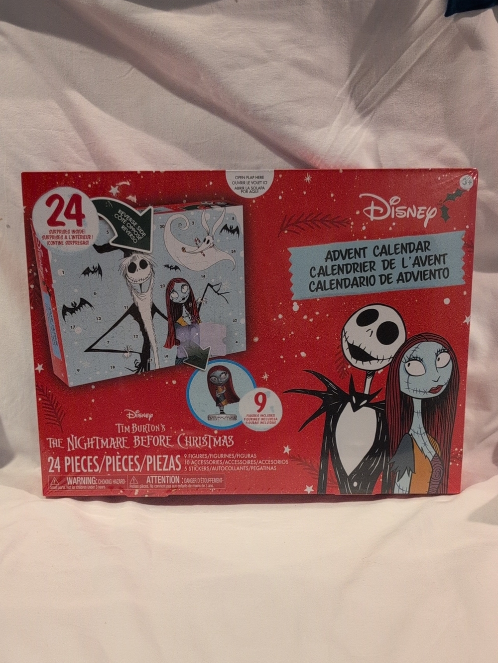 Disney Tim Burton's Night Before Christmas Advent Calendar NWT